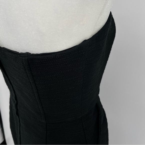 LILLY PULITZER Black Textured Knit Strapless Short Dress Knee Length‎ Stretch - Picture 6 of 13